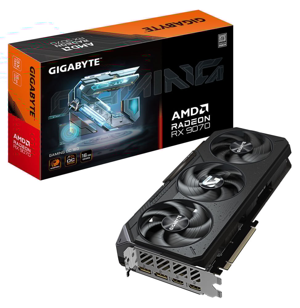 Gigabyte Radeon RX 9070 GAMING OC 16G prix Maroc - Main Image