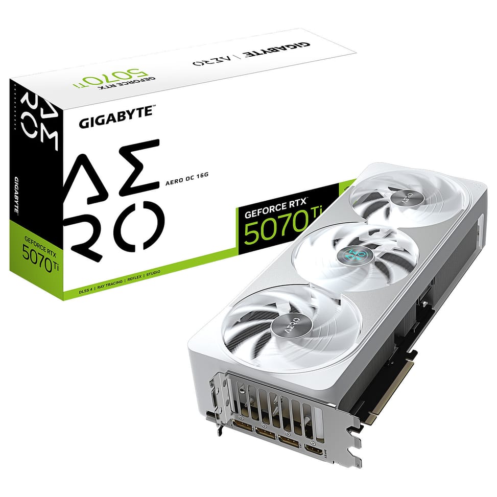 Gigabyte GeForce RTX 5070 Ti AERO OC 16G — image 1