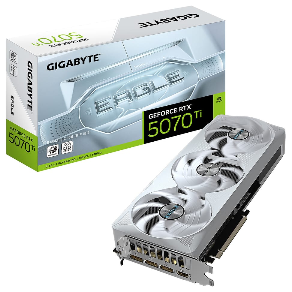 Gigabyte GeForce RTX 5070 Ti EAGLE OC ICE SFF 16G — image 1