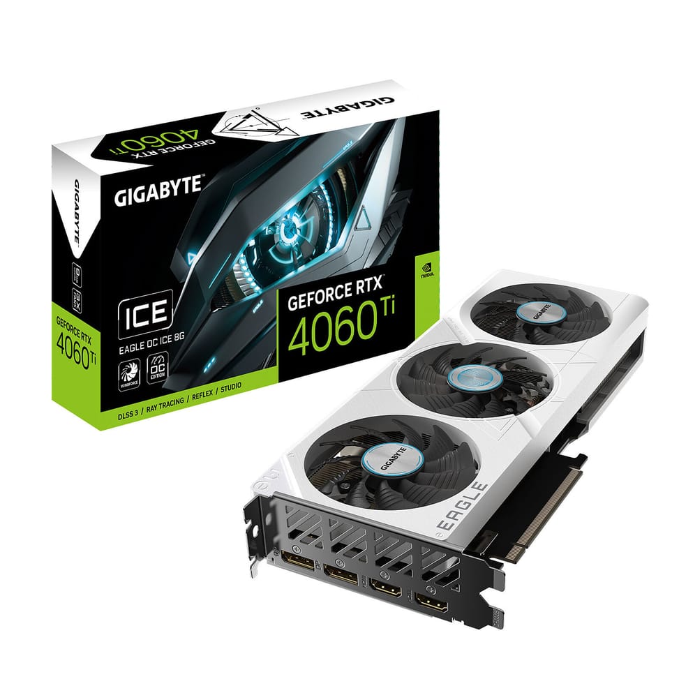Gigabyte GeForce RTX 4060 Ti EAGLE OC ICE 8G — image 1