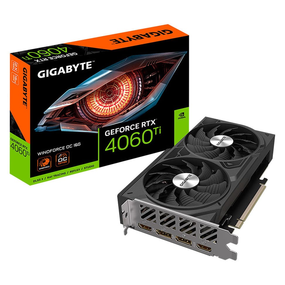 Gigabyte GeForce RTX 4060 Ti WINDFORCE OC 16G — image 1