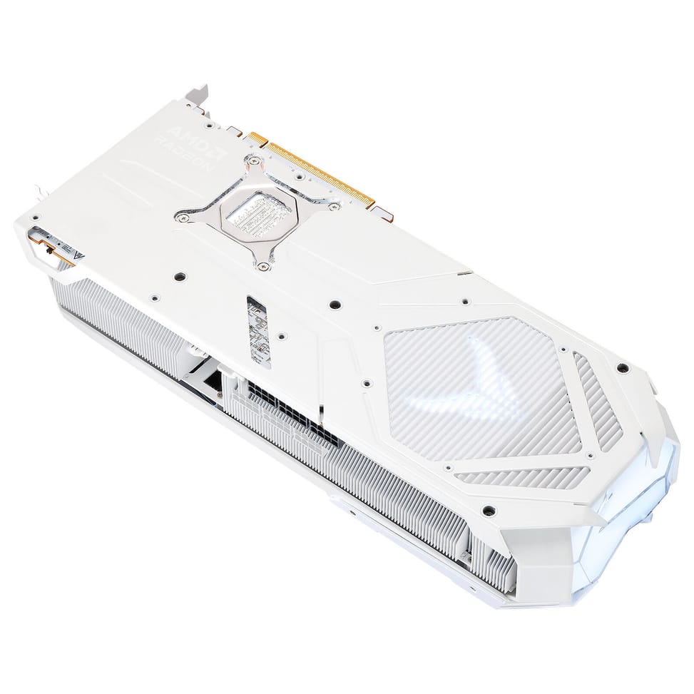 PowerColor Red Devil Spectral White AMD Radeon RX 9070 XT 16GB OC — image 4