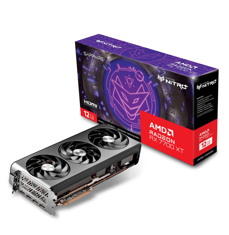 Sapphire NITRO+ AMD Radeon RX 7700 XT OC Gaming 12GB