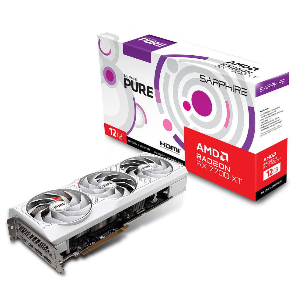 Sapphire PURE AMD Radeon RX 7700 XT GAMING OC 12GB