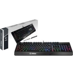 Clavier gaming rétroéclairé MSI VIGOR GK20 - AZERTY (S11-04FR233-CLA)