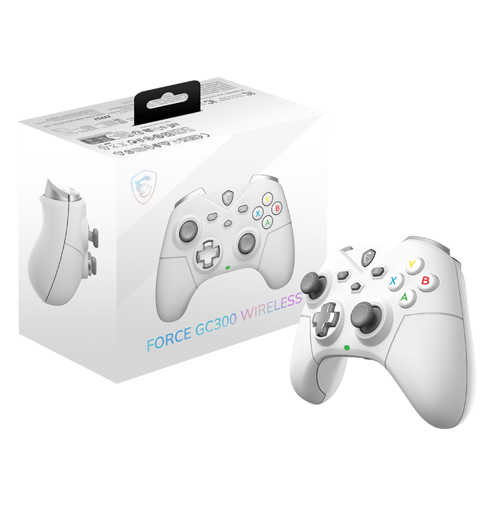Manette MSI FORCE GC300 sans fill - Blanc (S10-43G0230-EC4)