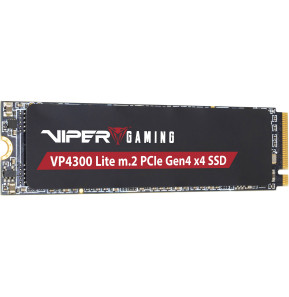 Disque Dur interne SSD Patriot VP4300 Lite M.2 2280 PCIe Gen4 x4 NVMe 1To (VP4300L1TBM28H)