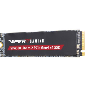 Disque Dur interne SSD Patriot VP4300 Lite M.2 2280 PCIe Gen4 x4 NVMe 1To (VP4300L1TBM28H)