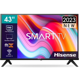 Téléviseur Hisense 43'' Smart FHD + Récepteur intégré (HIS43A4K)