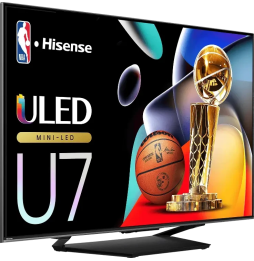 Téléviseur Hisense 55" Class U7 Series Mini-LED ULED 4K + Récepteur intégré