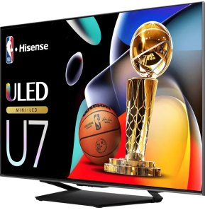 Téléviseur Hisense 55" Class U7 Series Mini-LED ULED 4K + Récepteur intégré