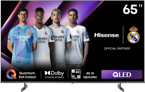 Téléviseur Hisense 65" Smart QLED 4K 65Q6N + Récepteur intégré