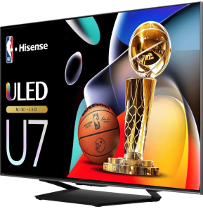 Téléviseur Hisense 65" Smart Class U7 Series Mini-LED QLED 4K 65U7N + Récepteur intégré