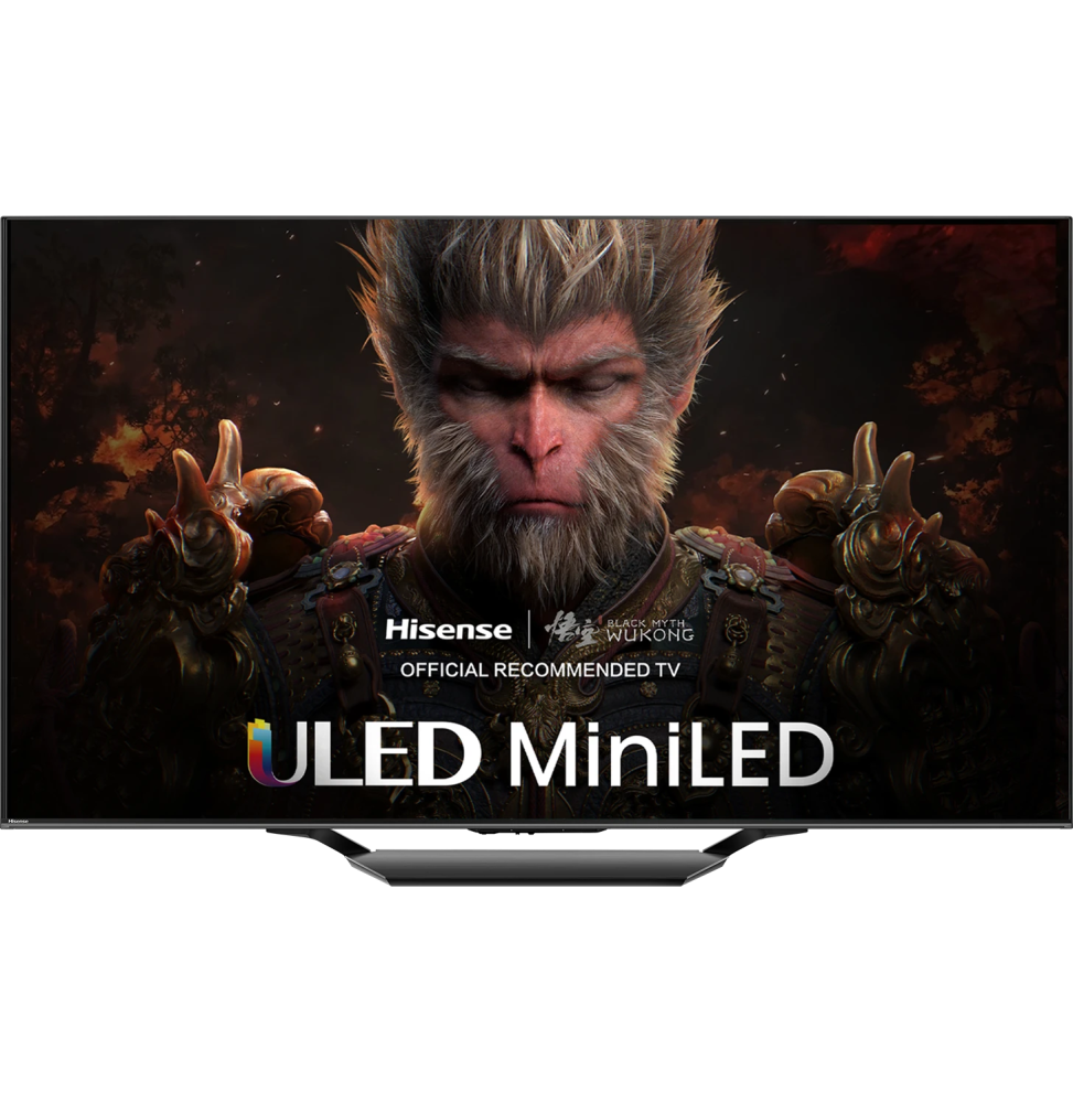 Téléviseur Hisense 65" Smart Class U7 Series Mini-LED QLED 4K 65U7N + Récepteur intégré