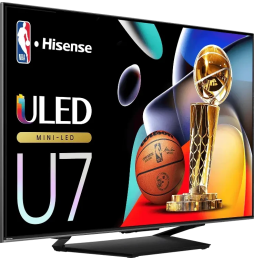 Téléviseur Hisense 65" Smart Class U7 Series Mini-LED QLED 4K 65U7N + Récepteur intégré