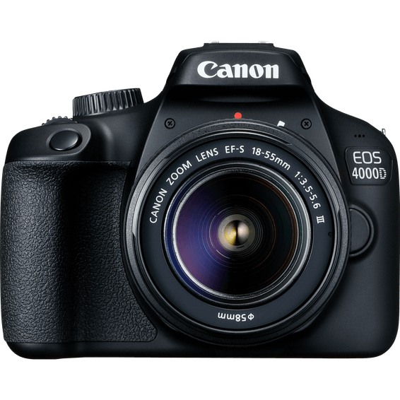 Appareil photo Canon EOS 4000D, noir + objectif 18-55 III + sac SB130 + carte SD