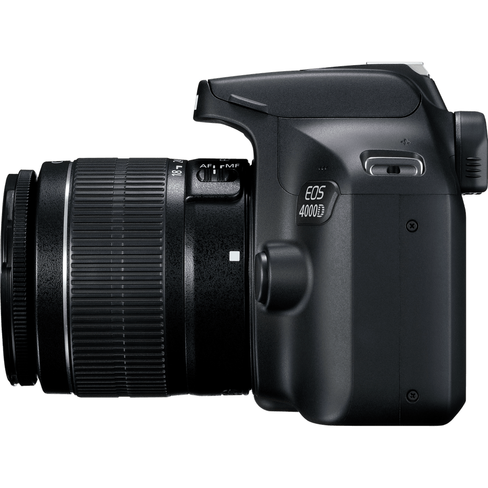 Appareil photo Canon EOS 4000D, noir + objectif 18-55 III + sac SB130 + carte SD — image 8