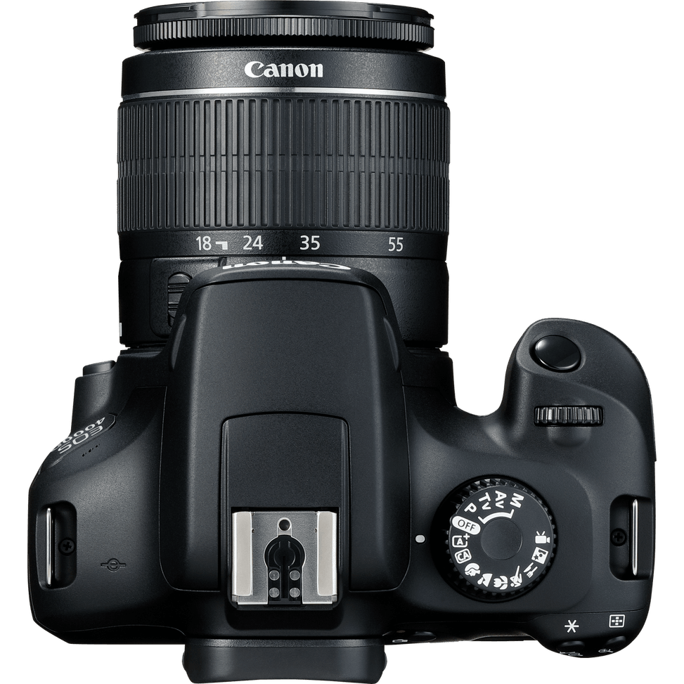 Appareil photo Canon EOS 4000D, noir + objectif 18-55 III + sac SB130 + carte SD — image 9