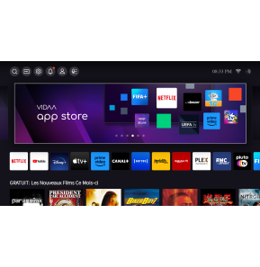 Téléviseur Hisense 85'' Smart UHD 4K 85A6N + Récepteur intégré