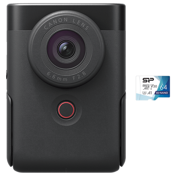 Canon PowerShot V10 Essential Kit, Black
