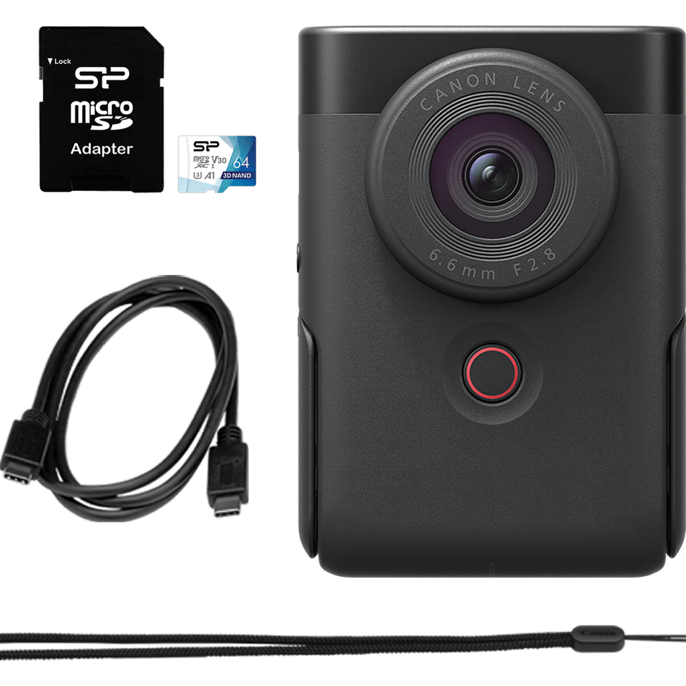 Canon PowerShot V10 Essential Kit, Black — image 5