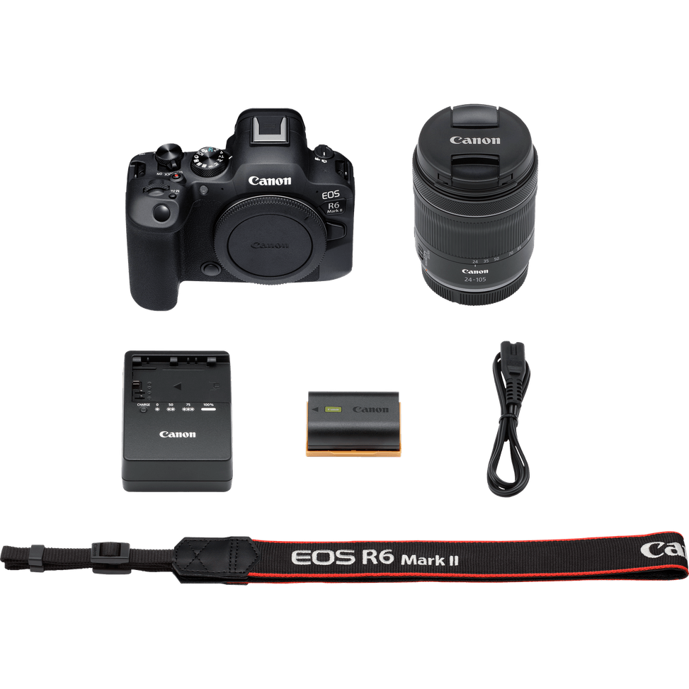 Appareil photo hybride Canon EOS R6 Mark II + objectif RF 24-105mm F4-7.1 IS STM — image 12
