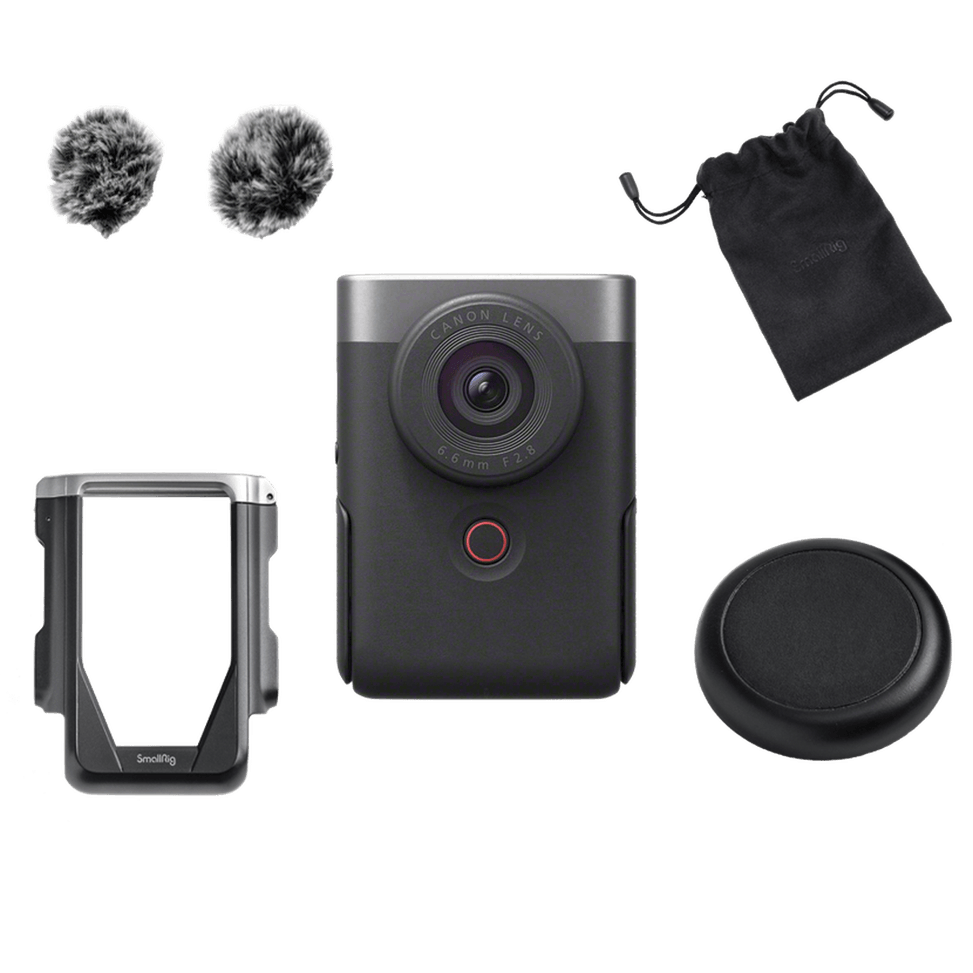 Kit de vlogging avancé Canon PowerShot V10, argent — image 1