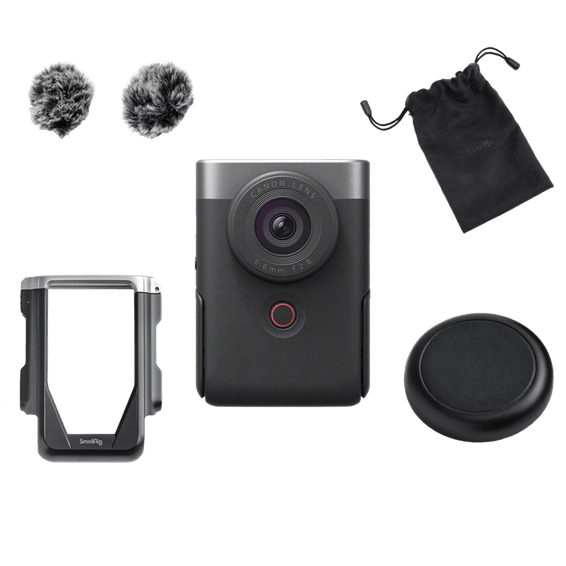 Kit de vlogging avancé Canon PowerShot V10, argent