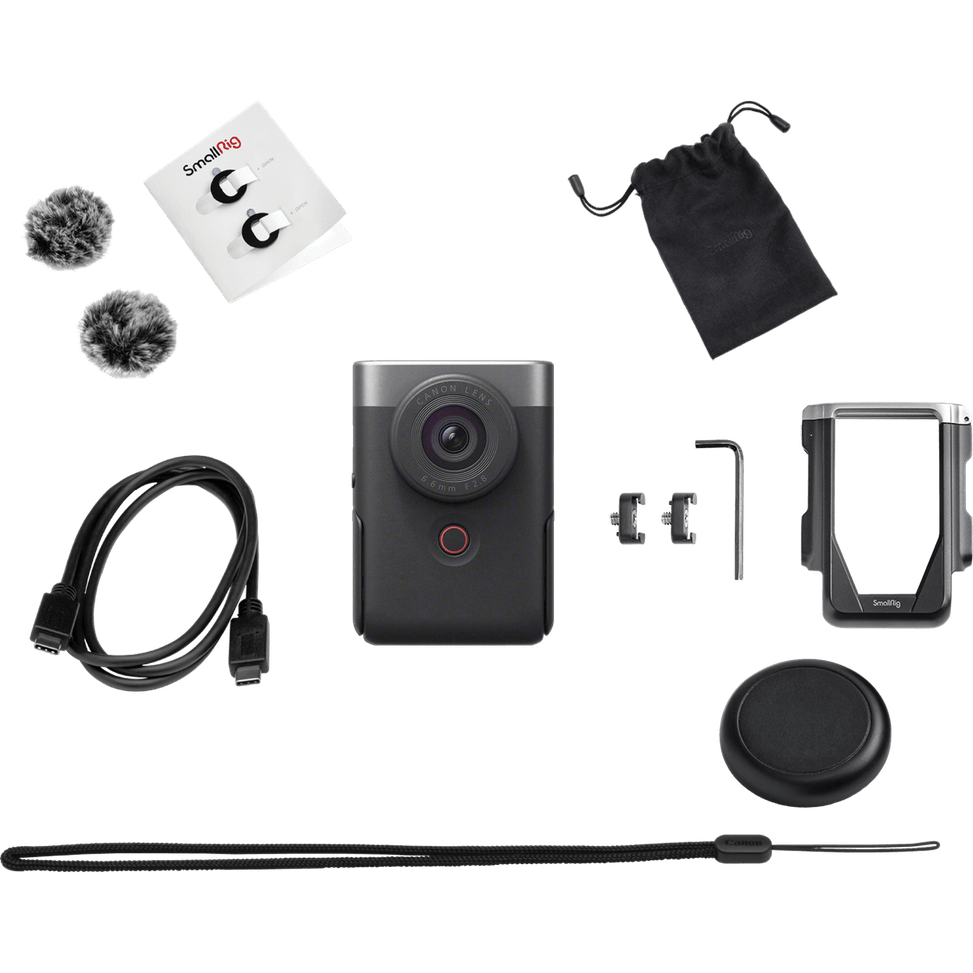 Kit de vlogging avancé Canon PowerShot V10, argent — image 5