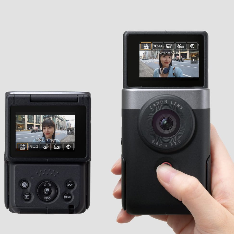 Kit de vlogging avancé Canon PowerShot V10, argent — image 10