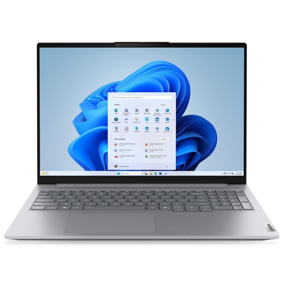 Ordinateur Portable Lenovo Thinkbook 16 Gen 8 IAL (21SK009XFE)