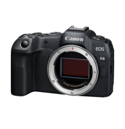 Appareil photo hybride Canon EOS R8 + batterie de rechange
