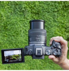 Appareil photo hybride Canon EOS R8 + batterie de rechange