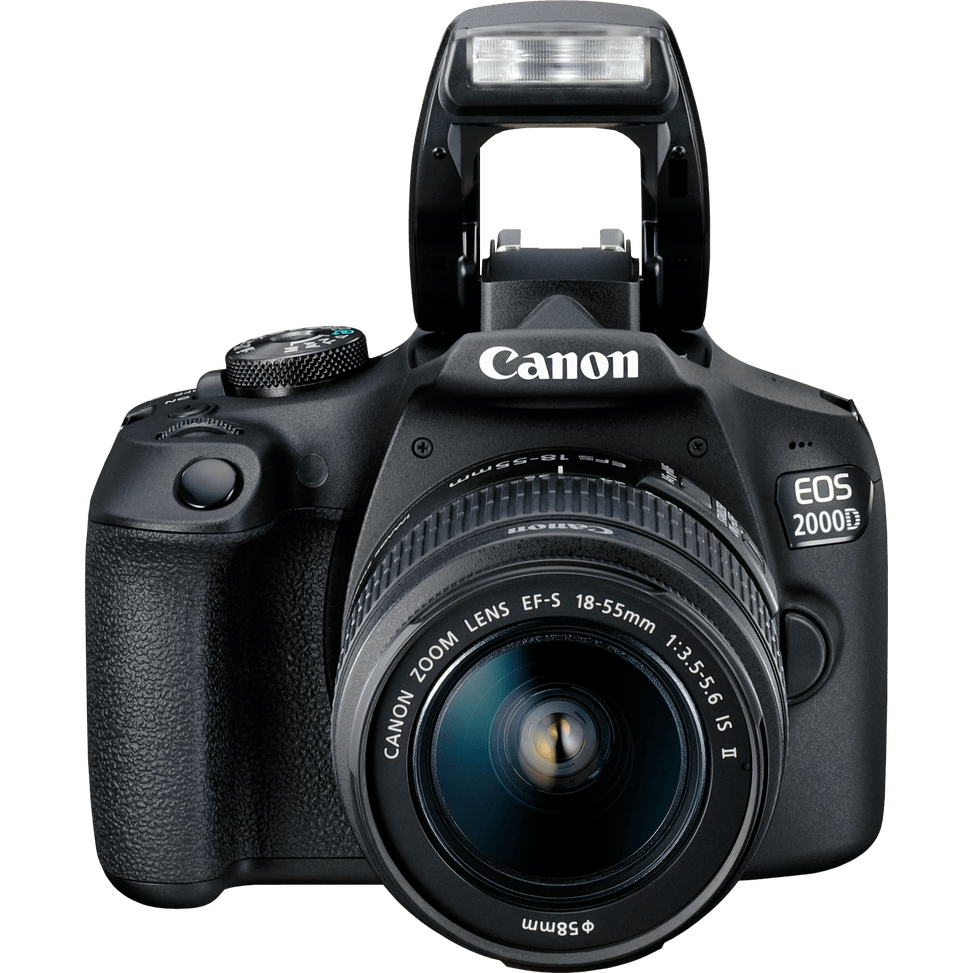 Appareil photo Canon EOS 2000D + objectif 18-55 IS II + batterie LP-E10 — image 6