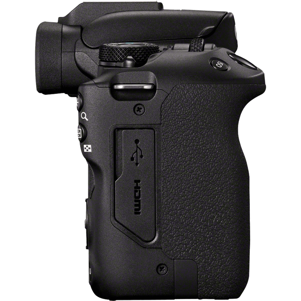 Appareil photo hybride Canon EOS R50, noir + objectif RF-S 18-45mm F4.5-6.3 IS STM + sac à dos + carte SD + batterie supplémenta — image 7