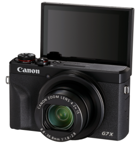 Appareil photo compact Canon PowerShot G7 X Mark III, noir