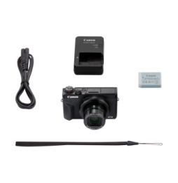 Appareil photo compact Canon PowerShot G7 X Mark III, noir
