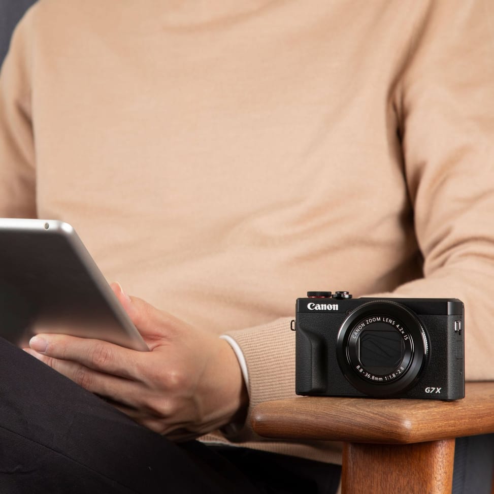 Appareil photo compact Canon PowerShot G7 X Mark III, noir — image 8