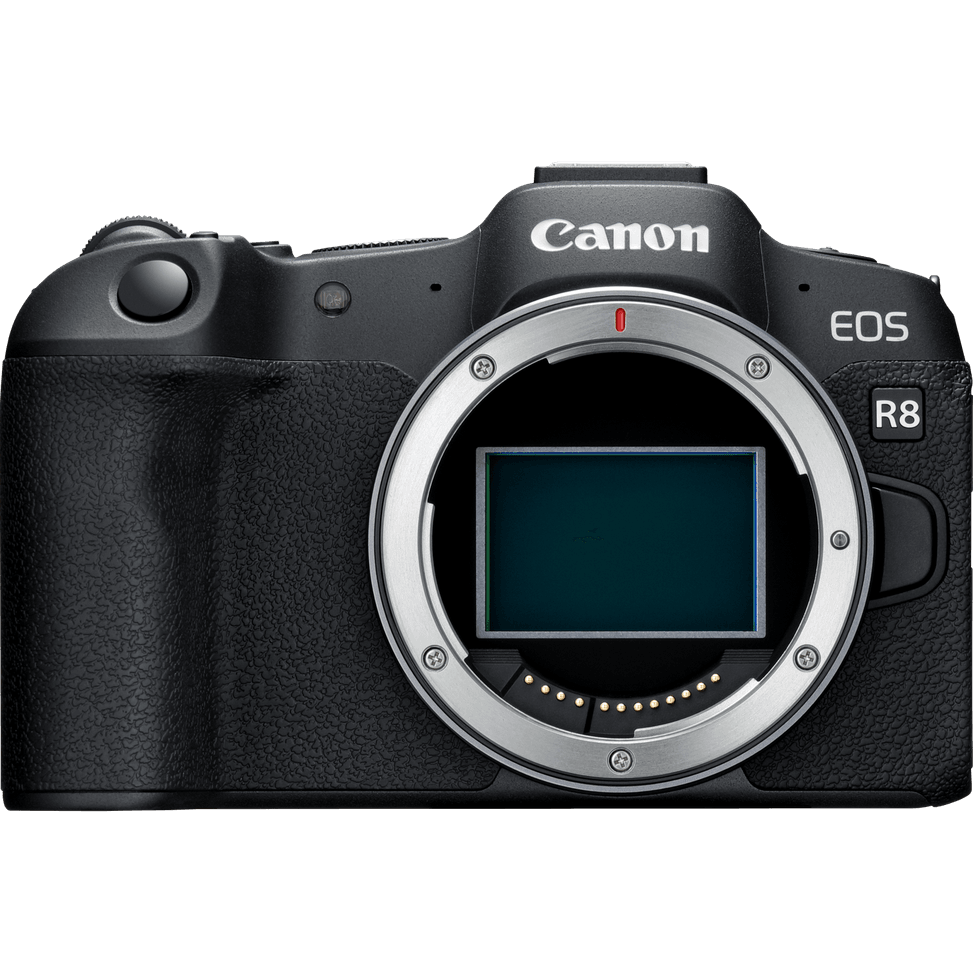 Appareil photo hybride Canon EOS R8, noir + objectif RF 85mm Macro IS STM + objectif RF 24-50mm IS STM — image 2
