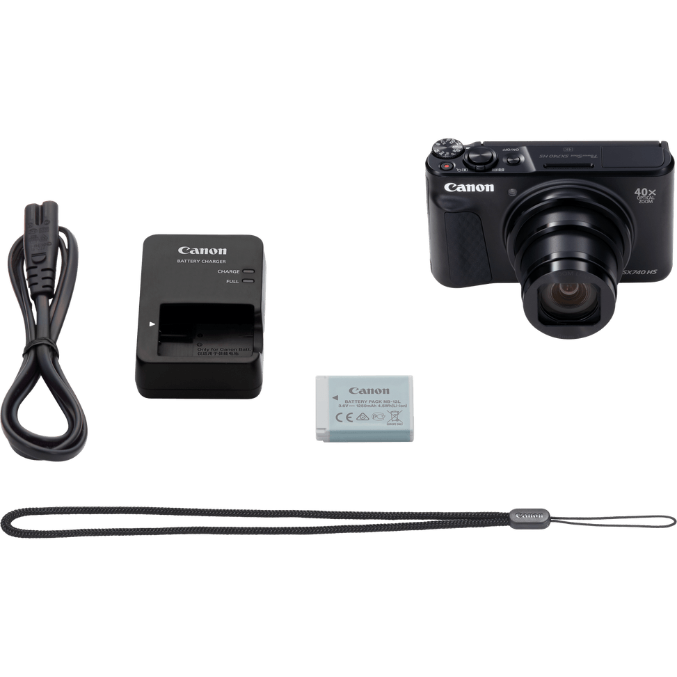 Appareil photo Canon PowerShot SX740 HS LITE EDITION, noir — image 13