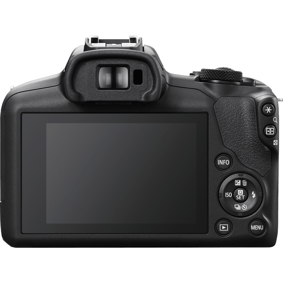 Appareil photo hybride Canon EOS R100 + RF-S 18-45mm F4.5-6.3 IS STM + sac à dos + carte SD — image 10