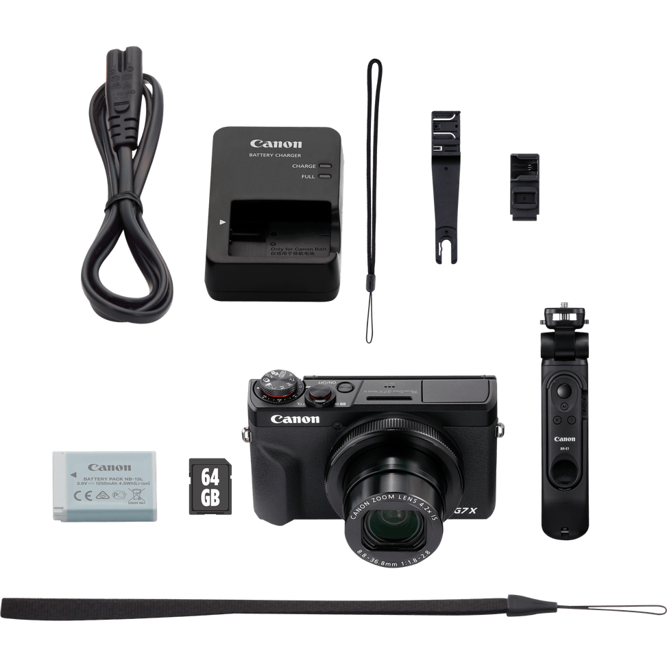 Kit de vlogging Canon Premium PowerShot G7 X Mark III, noir — image 13