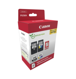 Pack à prix réduit de cartouches d'encre PG-540/CL-541 + papier photo Canon