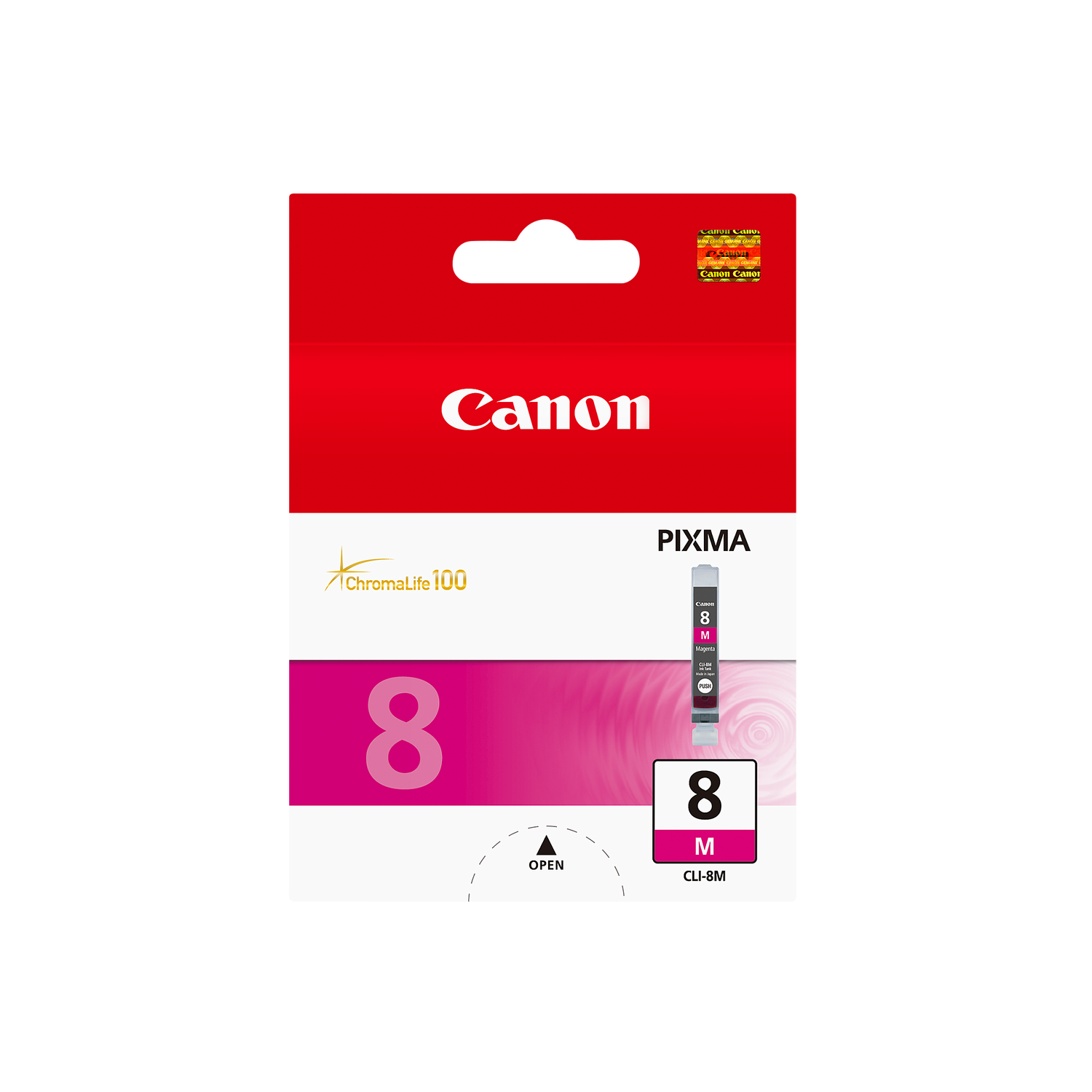 4 Cartouches D'encre Magenta Compatibles Canon CLI-8M - 14 Ml - Go Inks - Neuf