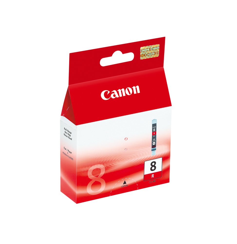 Cartouche d'encre rouge Canon CLI-8R
