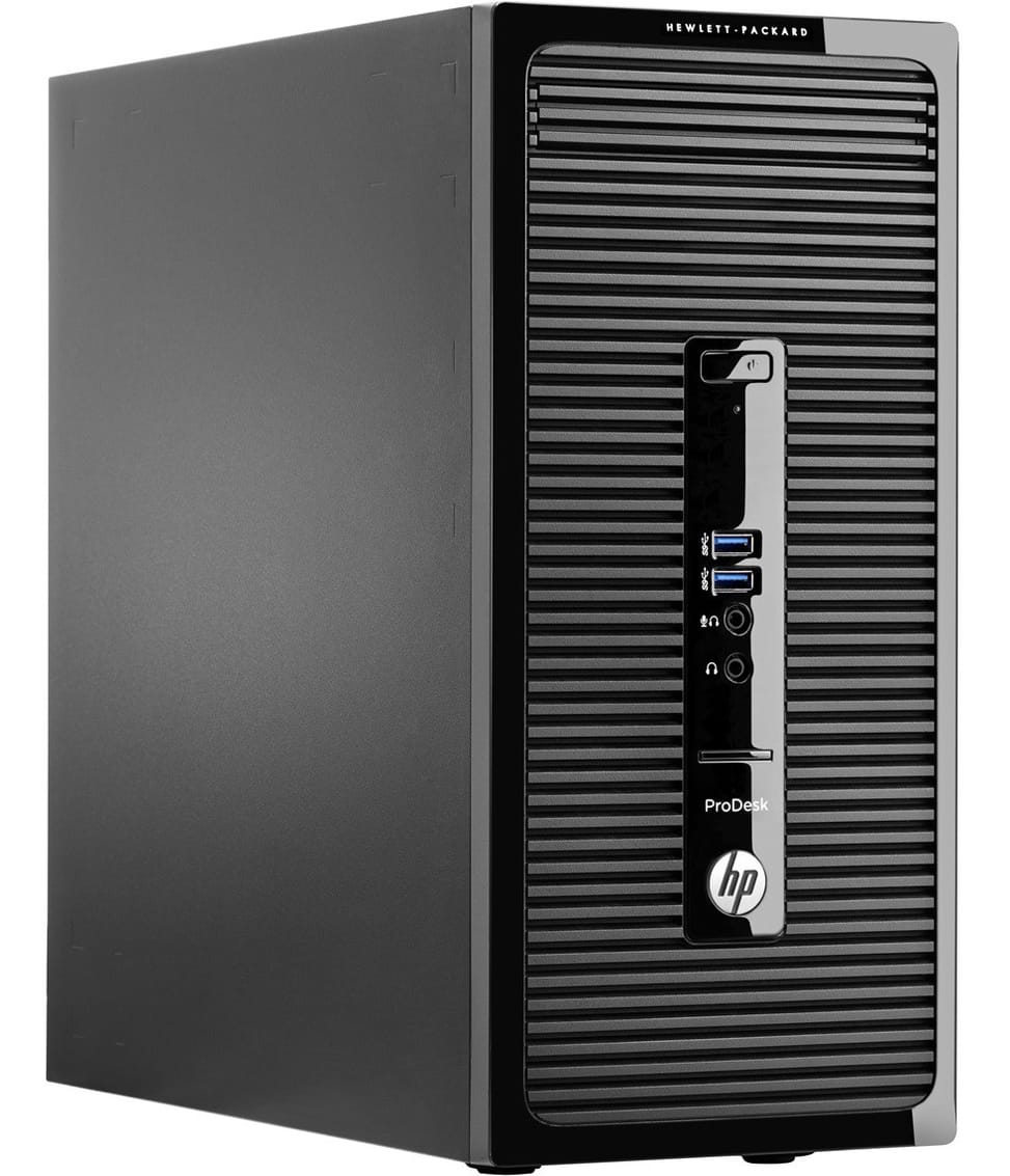 Ordinateur de bureau HP ProDesk 400 G2 MT + Ecran 20" (J4B29EA)
