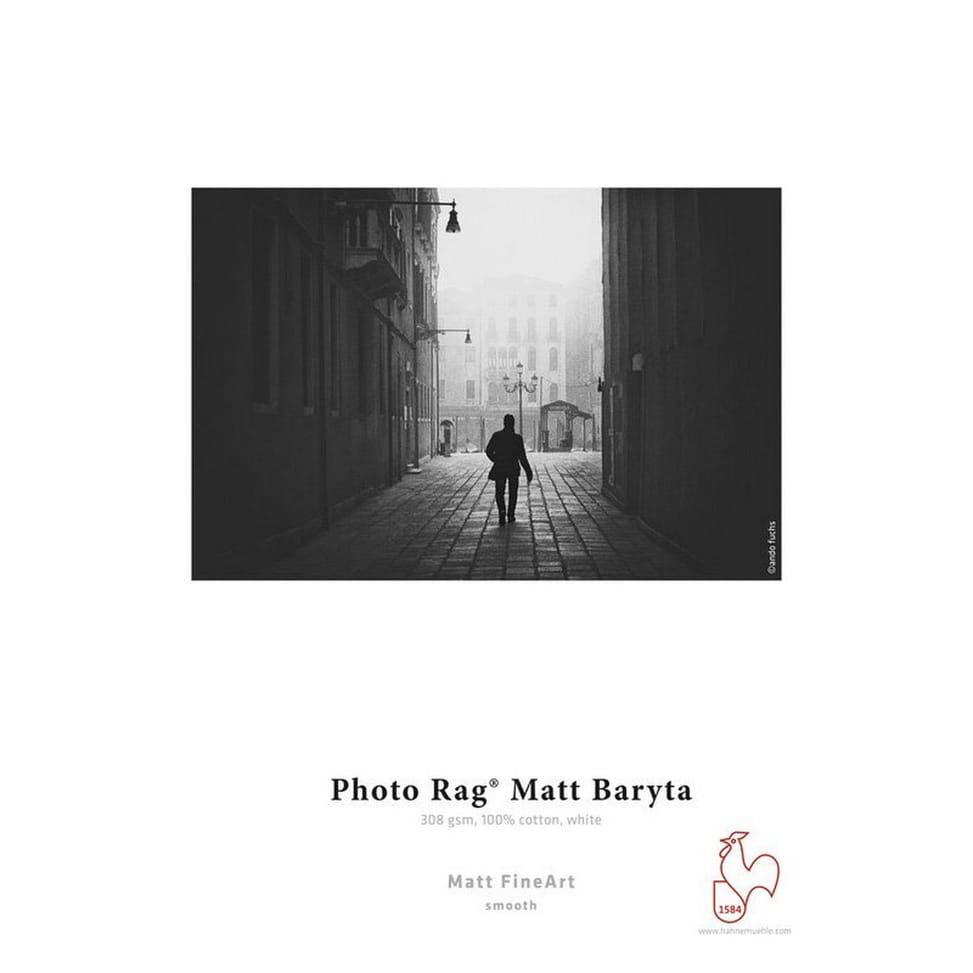Papier photo Hahnemühle Photo Rag® Matt Baryta 308 g/m², A4, 25 feuilles — image 3