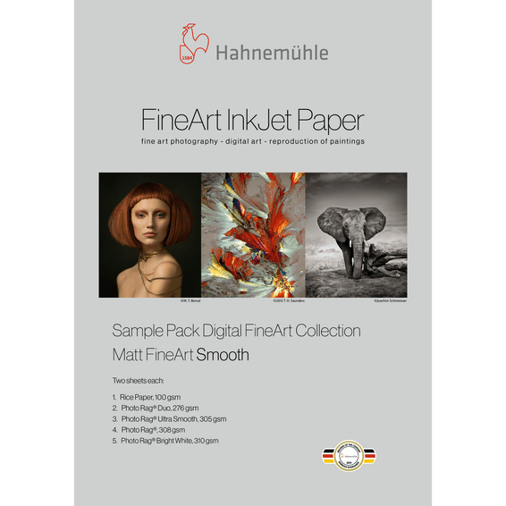 Packs d'échantillon de papier Matt FineArt SMOOTH , A4 - 10 feuilles