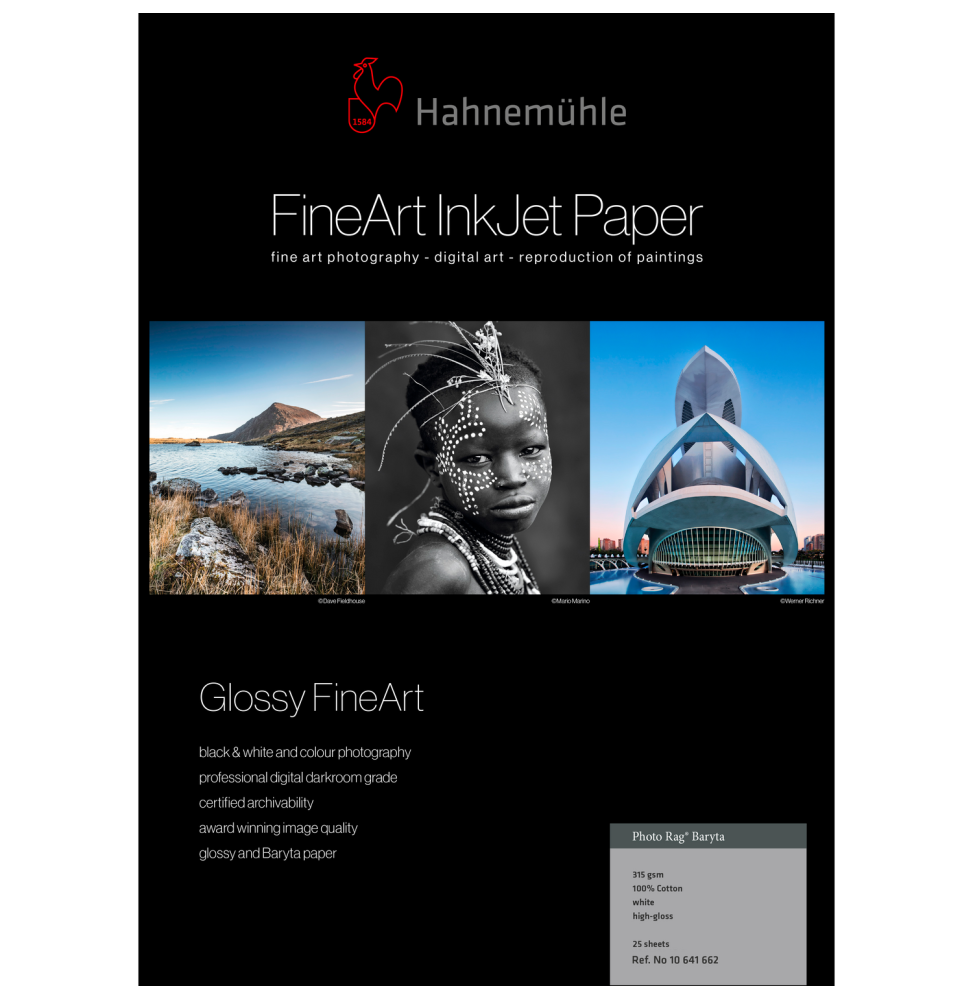 Hahnemühle Photo Rag A3 25 Sheets (188 G/m², A3 , 25 X
