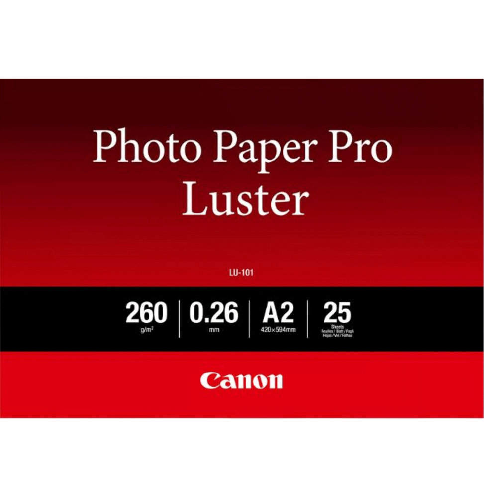 Papier photo A6 (10x15cm) Canson Digital Premium Lustré 255g - 20 feuilles